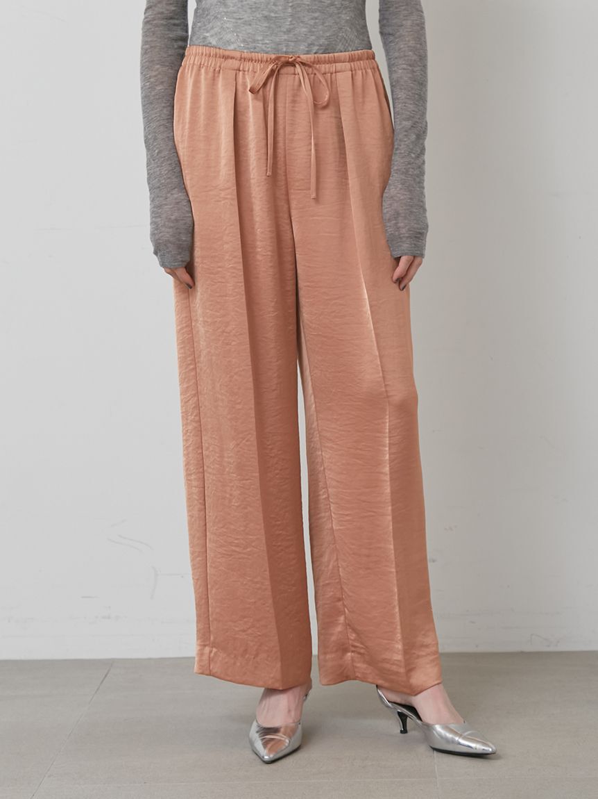 styling/「【セットアップ対応】ドローコードサテンパンツ」|その他|PNK