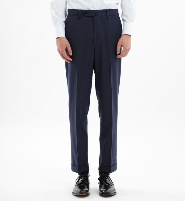 MACKINTOSH PHILOSOPHY「トロッタートラウザーズ #109 ストレッチピンヘッド/ツイル」|スラックス|