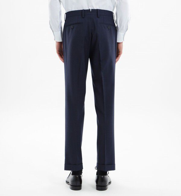 MACKINTOSH PHILOSOPHY「トロッタートラウザーズ #109 ストレッチピンヘッド/ツイル」|スラックス|