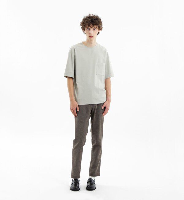 MACKINTOSH PHILOSOPHY「ドライフラットストレッチシリーズ  クルーネック五分袖Tシャツ」|Tシャツ・カットソー|