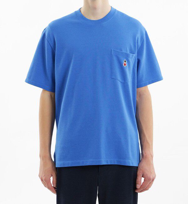 MACKINTOSH PHILOSOPHY「バッキンガムベア カノコ クルーネックポケット半袖Tシャツ」|Tシャツ・カットソー|