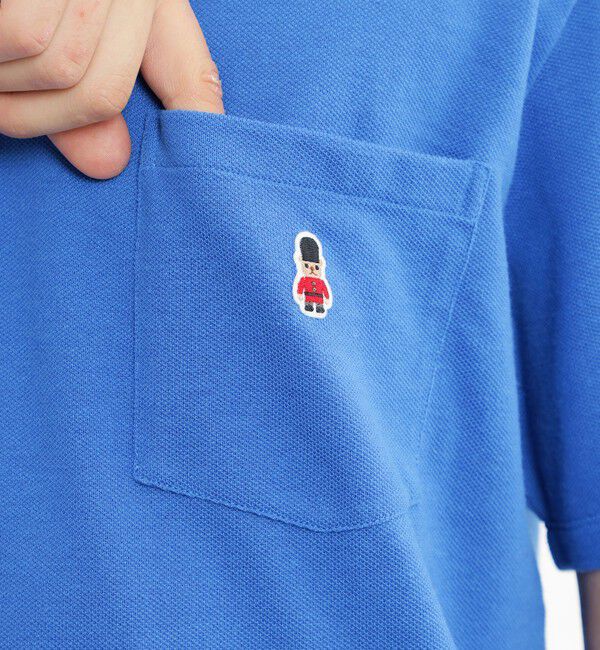 MACKINTOSH PHILOSOPHY「バッキンガムベア カノコ クルーネックポケット半袖Tシャツ」|Tシャツ・カットソー|