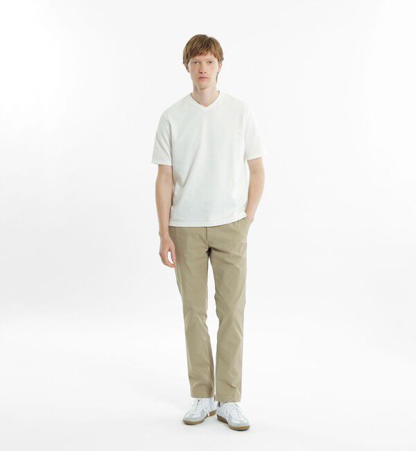 MACKINTOSH PHILOSOPHY「ストレッチミラノリブ Vネック半袖Tシャツ」|Tシャツ・カットソー|