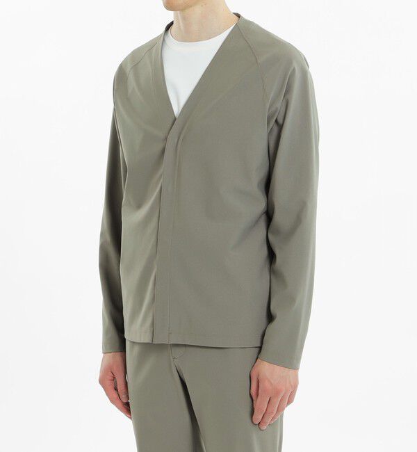 MACKINTOSH PHILOSOPHY「ドライフラットストレッチ ラグランカーディガン ハイテンショントリコット」|ブルゾン・スタジャン|