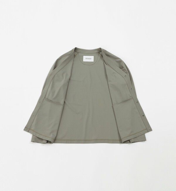 MACKINTOSH PHILOSOPHY「ドライフラットストレッチ ラグランカーディガン ハイテンショントリコット」|ブルゾン・スタジャン|