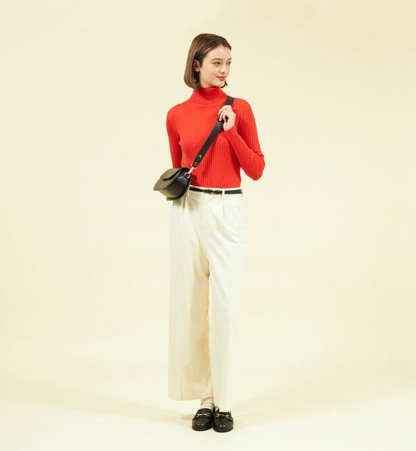 MACKINTOSH PHILOSOPHY「ウォシャブルウールリブタートルニット」|ニット・セーター|