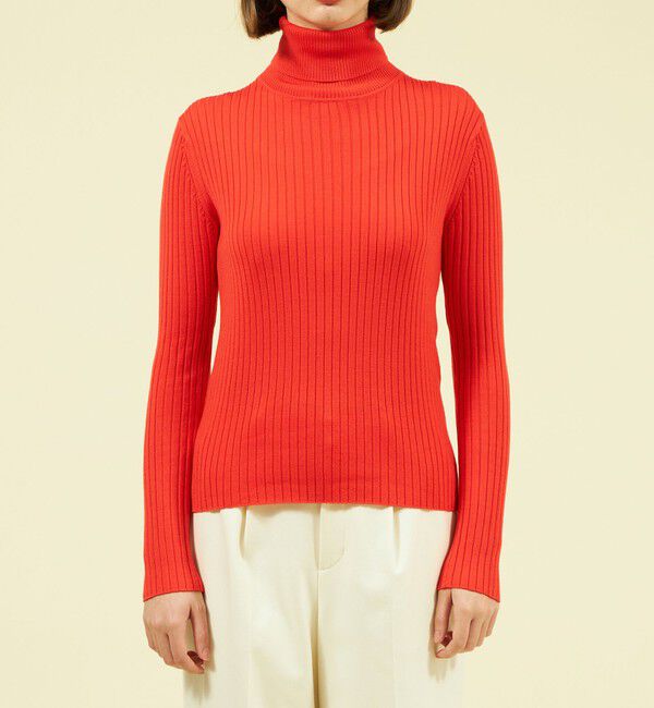 MACKINTOSH PHILOSOPHY「ウォシャブルウールリブタートルニット」|ニット・セーター|