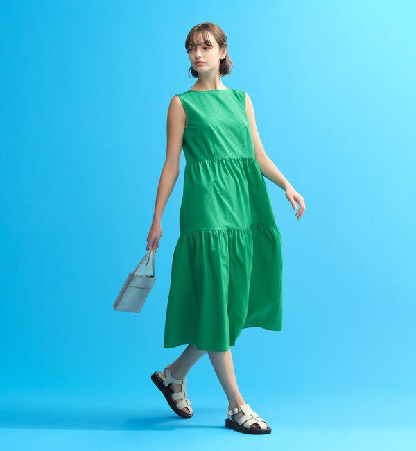 MACKINTOSH PHILOSOPHY「サマーサッカーティアードワンピース」|ワンピース|