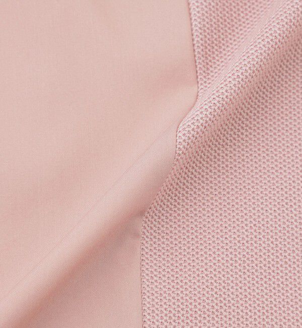 MACKINTOSH PHILOSOPHY「ニットコンビシャツ ケーブルニット&times;ブロード」|シャツ・ブラウス|