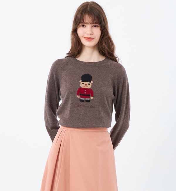 MACKINTOSH PHILOSOPHY「バッキンガムベア BIG BEAR」|ニット・セーター|キャメル