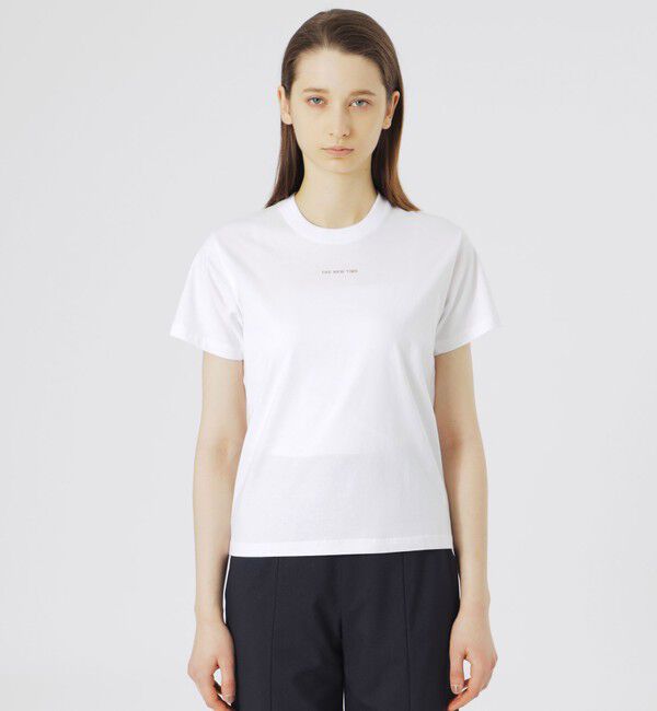  「THE NEW TIME Tee」|Tシャツ・カットソー|ホワイト