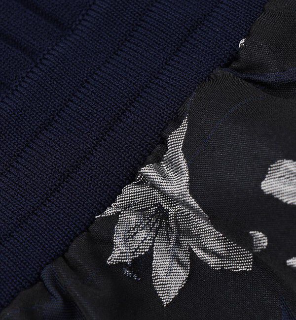  「ニットブロックワンピース」|ワンピース|