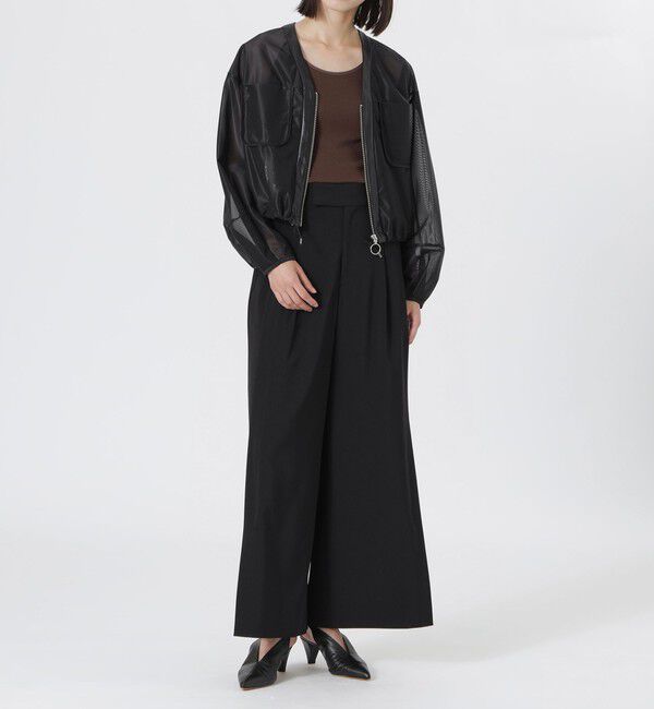  「ラッセルメッシュカーディガン」|ブルゾン・スタジャン|