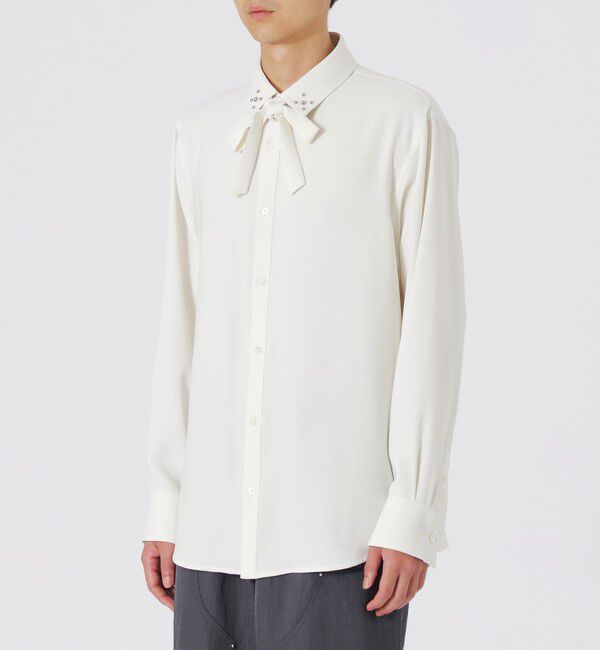  「ランポーニリボンタイシャツ」|シャツ・ブラウス|