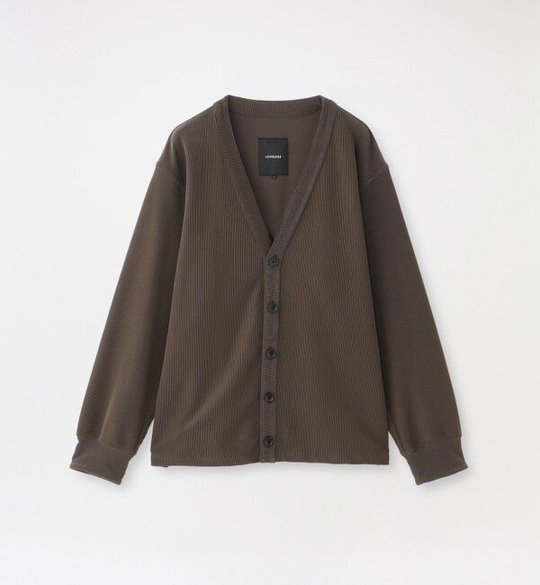  「コードピケカーディガン」|Tシャツ・カットソー|ブラウン