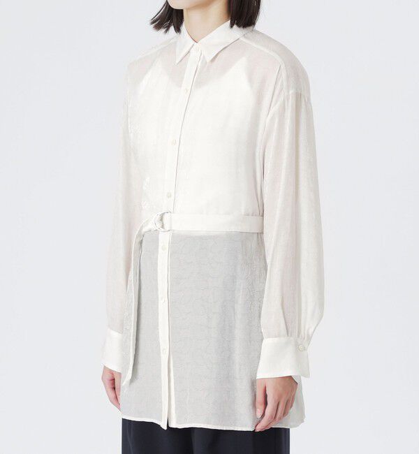  「シアージャカードシャツ」|シャツ・ブラウス|