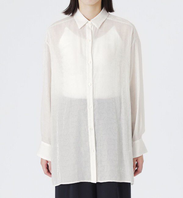  「シアージャカードシャツ」|シャツ・ブラウス|