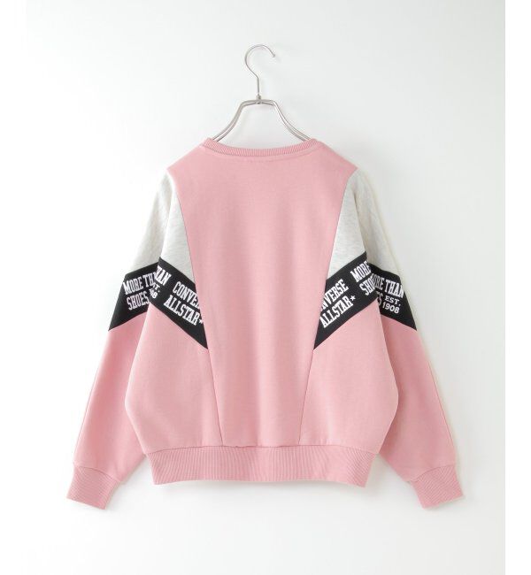 ikka kids「CONVERSE コンバース 裏起毛切り替えトレーナー（130~160cm）」|Tシャツ・カットソー|