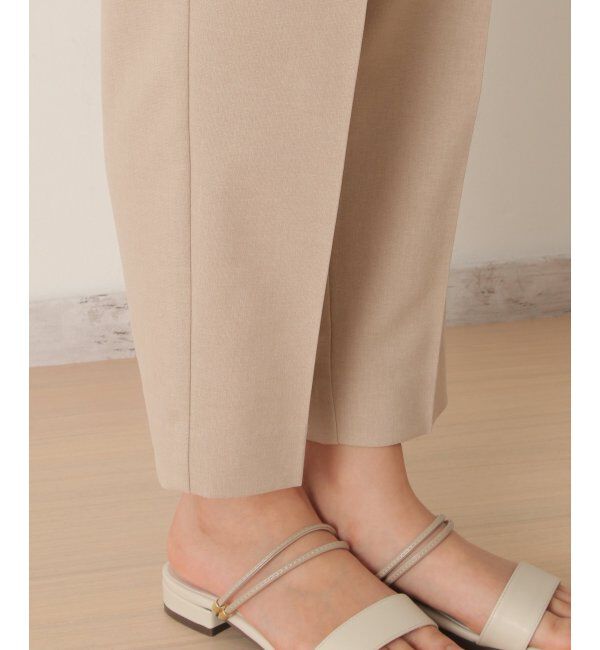 ikka「リネンライクテーパードパンツ」|その他|