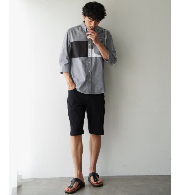 ikka「【接触冷感】EASY STRETCH冷感5ポケットショートパンツ」|その他|