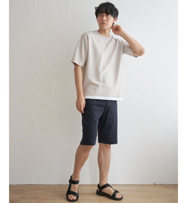 ikka「【接触冷感】EASY STRETCH冷感5ポケットショートパンツ」|その他|