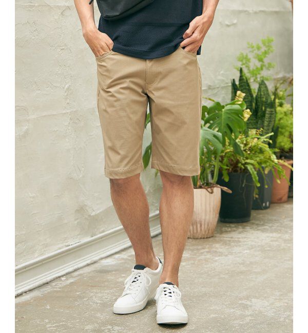 ikka「【接触冷感】EASY STRETCH冷感5ポケットショートパンツ」|その他|
