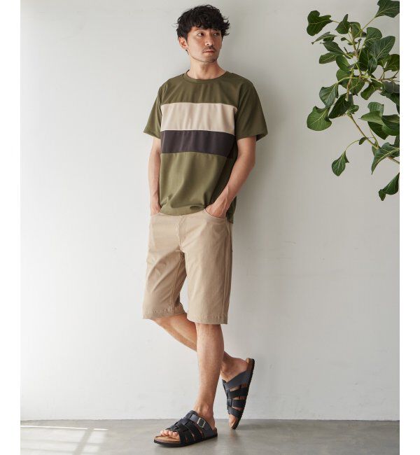 ikka「【接触冷感】EASY STRETCH冷感5ポケットショートパンツ」|その他|