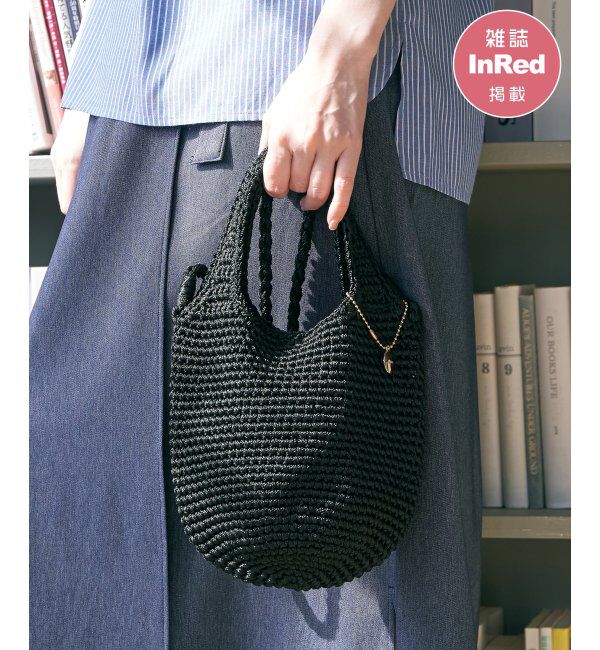 ikka「こま編みクリテショルダーバッグ」|その他|