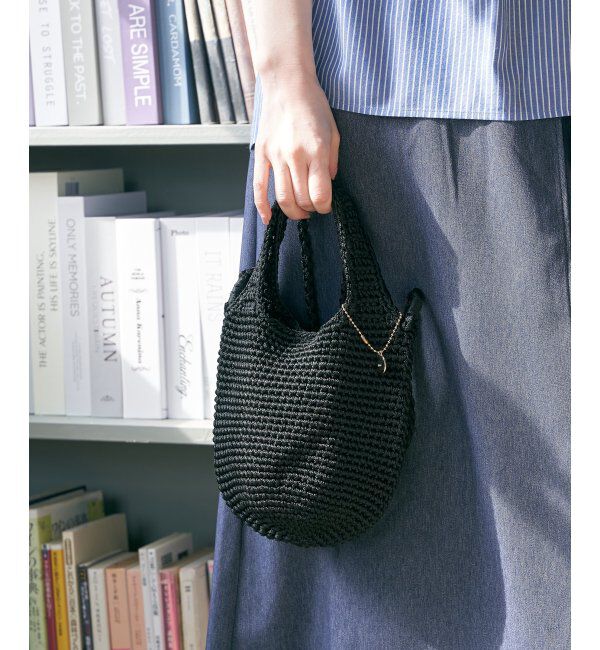 ikka「こま編みクリテショルダーバッグ」|その他|