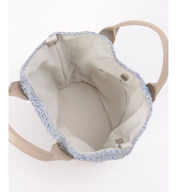 ikka「雑材カラー持ち手2WAYバッグ」|その他|