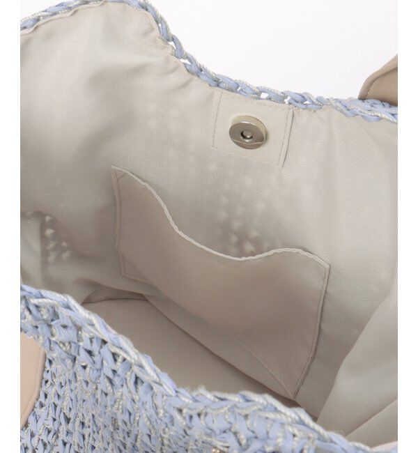 ikka「雑材カラー持ち手2WAYバッグ」|その他|