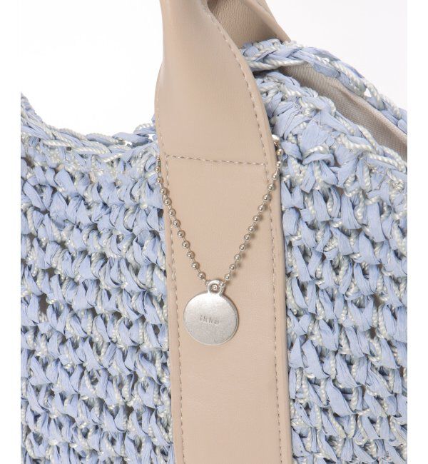 ikka「雑材カラー持ち手2WAYバッグ」|その他|