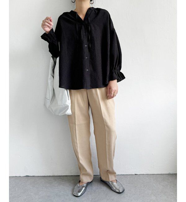 Lbc with Life「ピーチ起毛テーパードパンツ」|その他|