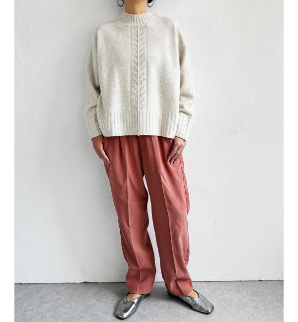 Lbc with Life「ピーチ起毛テーパードパンツ」|その他|