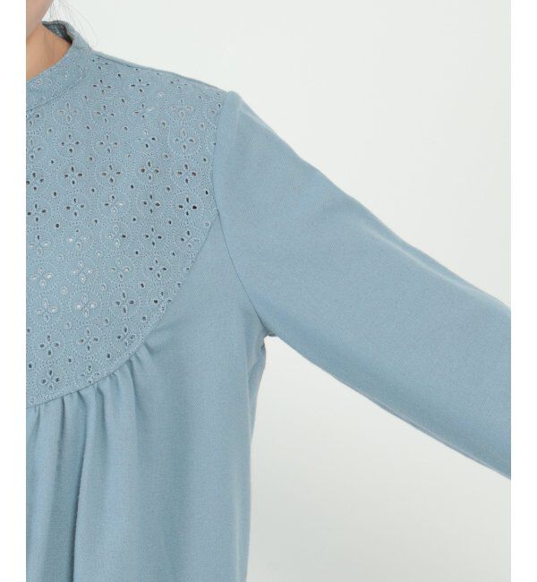 Lbc with Life「起毛刺繍チュニック」|シャツ・ブラウス|