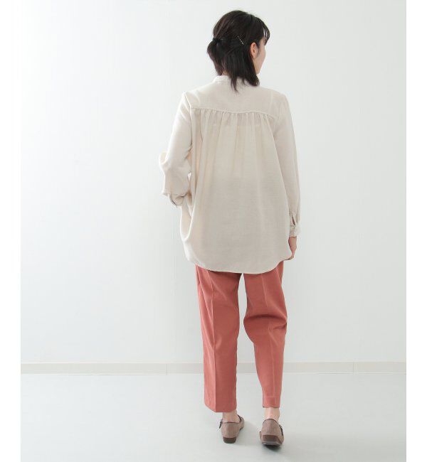 Lbc with Life「起毛刺繍チュニック」|シャツ・ブラウス|