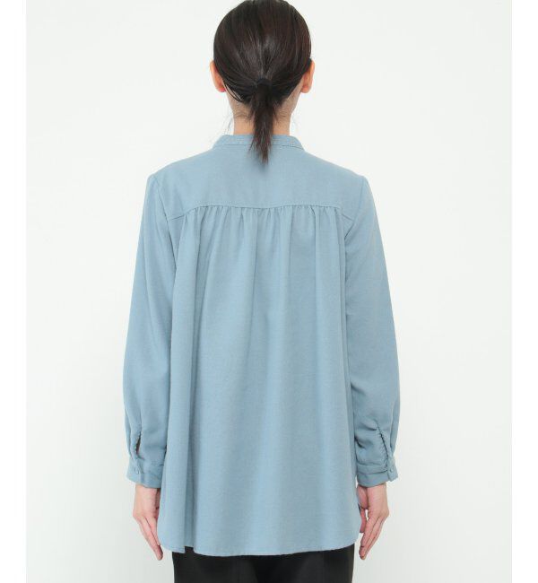 Lbc with Life「起毛刺繍チュニック」|シャツ・ブラウス|