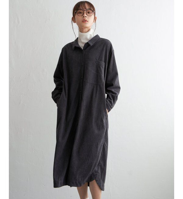 Lbc with Life「コーデュロイワンピース」|ワンピース|