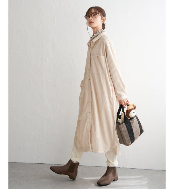 Lbc with Life「コーデュロイワンピース」|ワンピース|