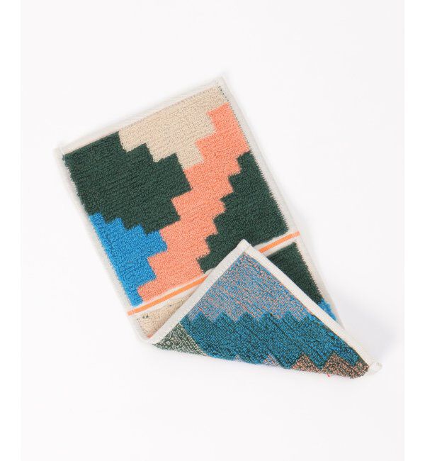 Lbc with Life「Ottaジグザグ2ツオリ」|タオル|グリーン