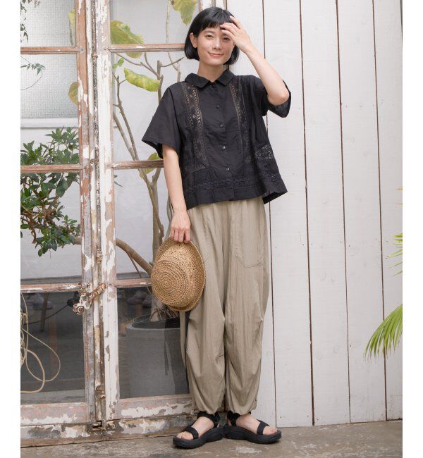 Lbc with Life「こま編みフラワーバケットハット」|その他|