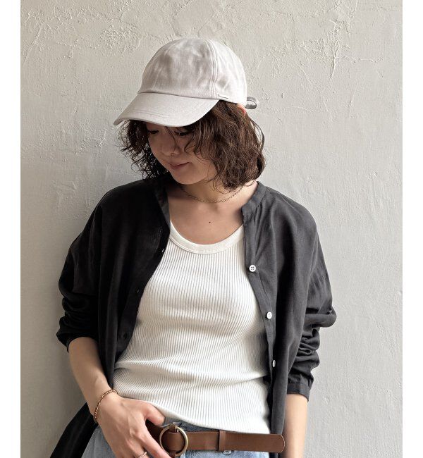 Lbc with Life「後ろリボンキャップ」|その他|アイボリー