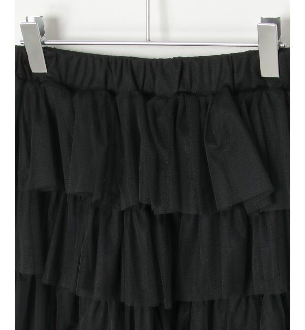 VENCE share style「チュール無地ティアードスカート」|スカート|