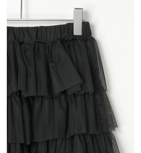 VENCE share style「チュール無地ティアードスカート」|スカート|