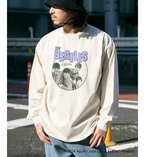 VENCE share style「THE BEATLES ザ ビートルズ サークルフォトロンＴ」|Tシャツ・カットソー|オフホワイト