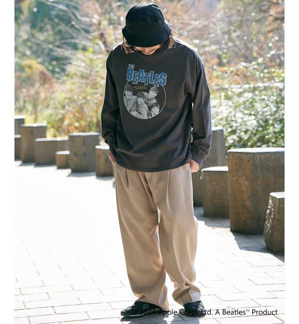 VENCE share style「THE BEATLES ザ ビートルズ サークルフォトロンＴ」|Tシャツ・カットソー|