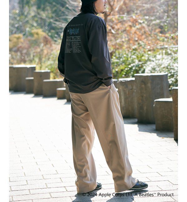 VENCE share style「THE BEATLES ザ ビートルズ サークルフォトロンＴ」|Tシャツ・カットソー|