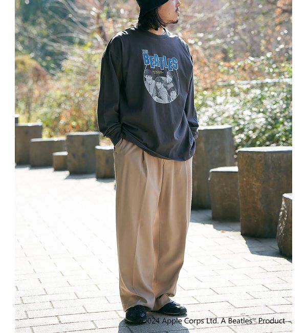 VENCE share style「THE BEATLES ザ ビートルズ サークルフォトロンＴ」|Tシャツ・カットソー|