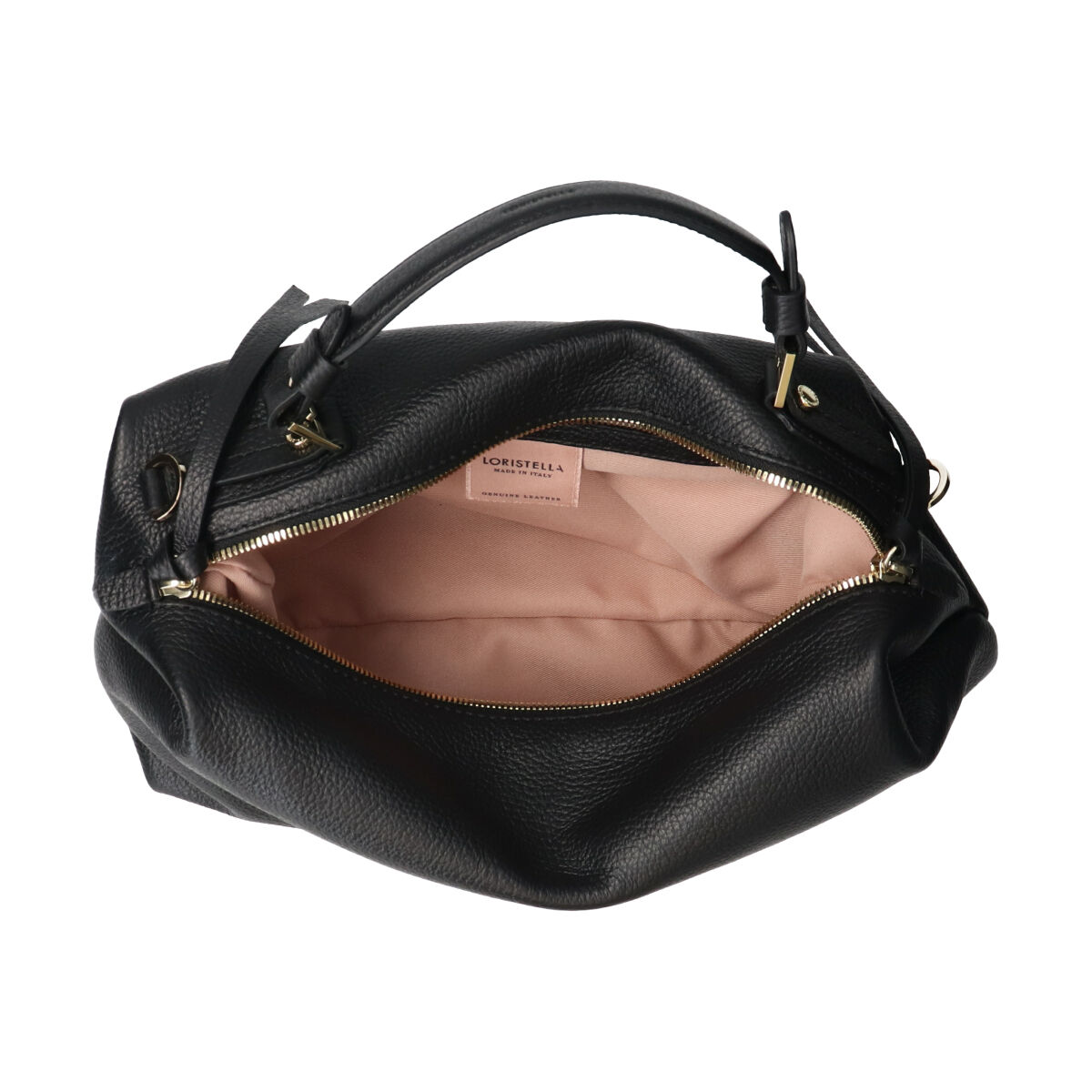 IMPORT SELECT「【LORISTELLA】シュリンクレザーハンドバッグ(Q46339)」|ショルダー・メッセンジャー|