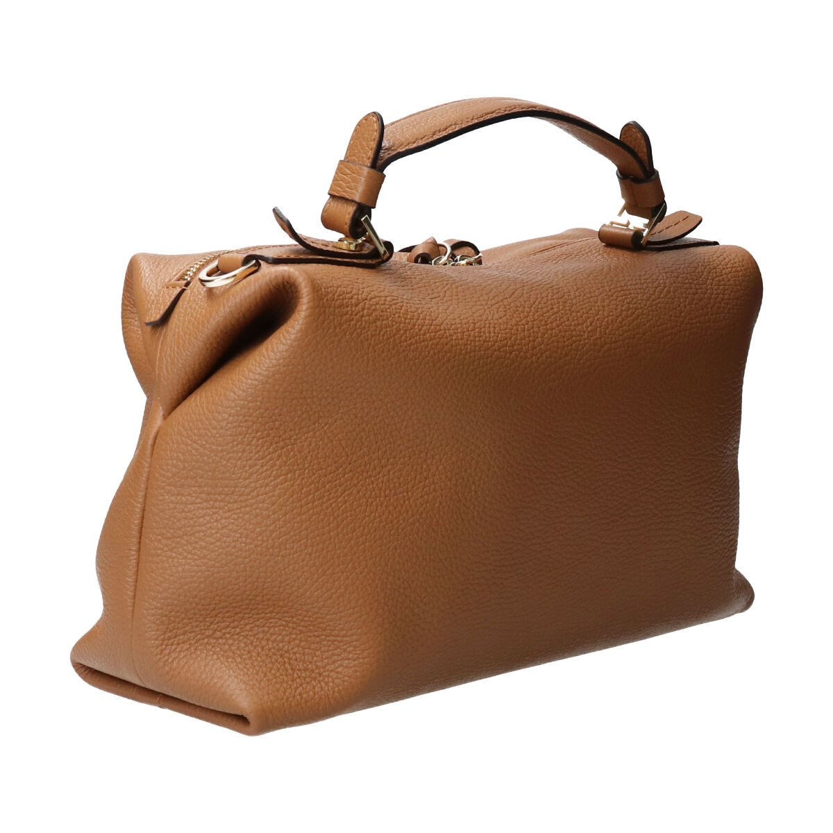 IMPORT SELECT「【LORISTELLA】シュリンクレザーハンドバッグ(Q46339)」|ショルダー・メッセンジャー|